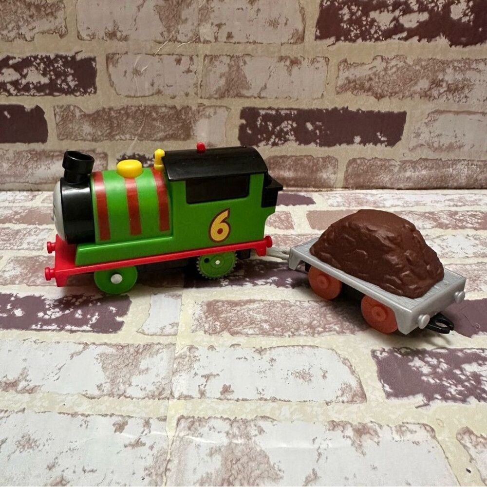 Thomas & Friends Percy #6 Train with Brown Cargo